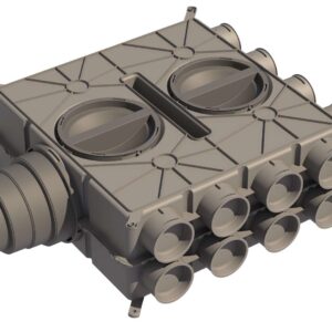 Gaisa sadales kolektors DBOX 816