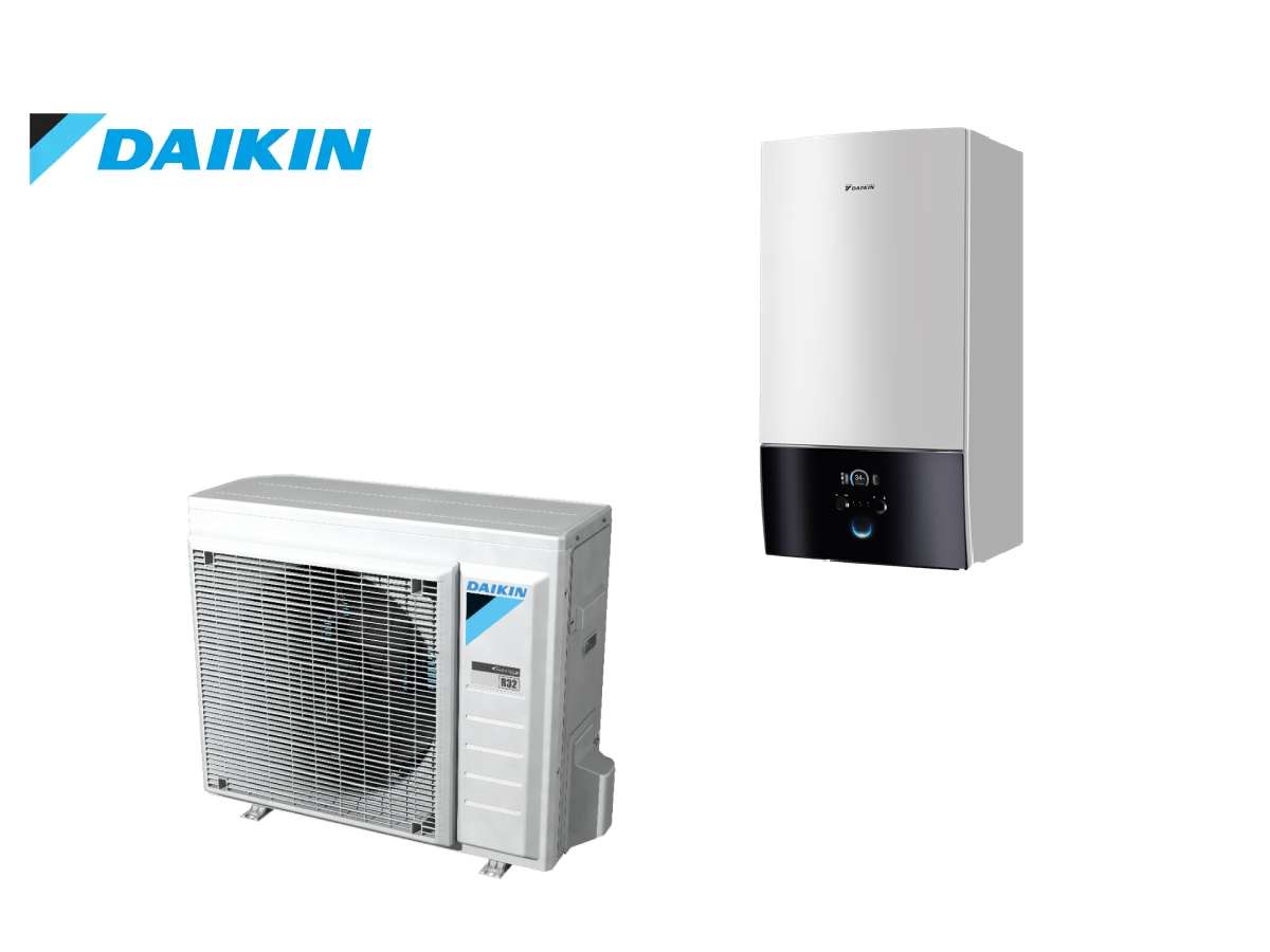 Siltumsūknis Daikin 6kW Altherma 3 EHBX08E6V, ERGA06EVH Tens 6kw
