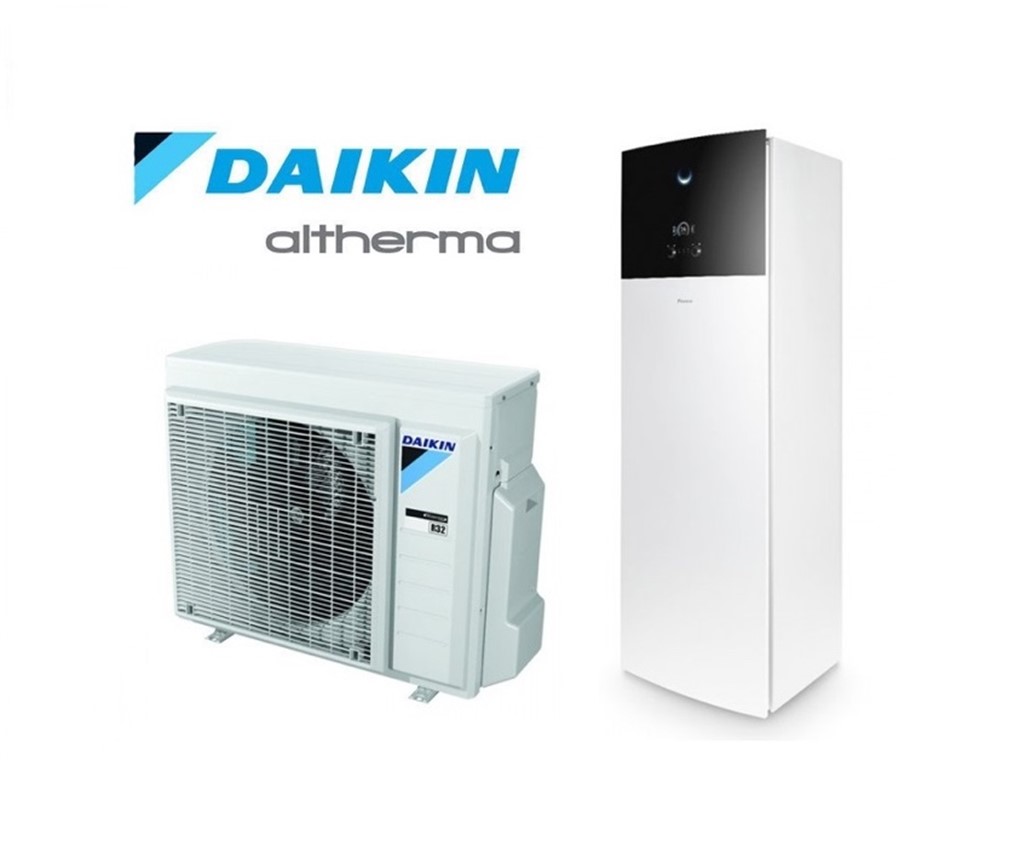 Siltumsūknis Daikin Altherma 3 Bluevolution EHVX08S23, ERGA08 + boilers