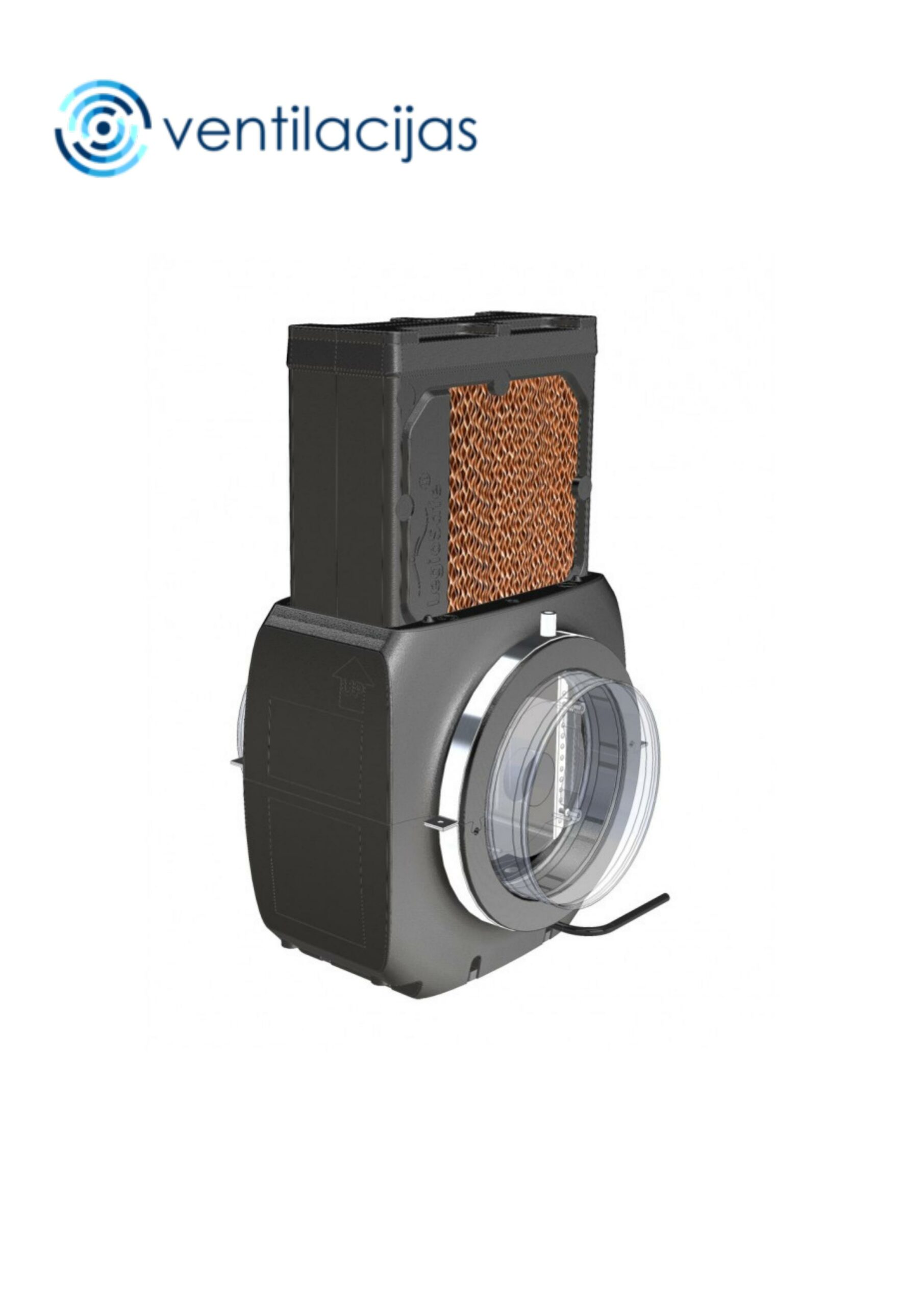 Evap kanāla gaisa mitrinātājs - Image 3