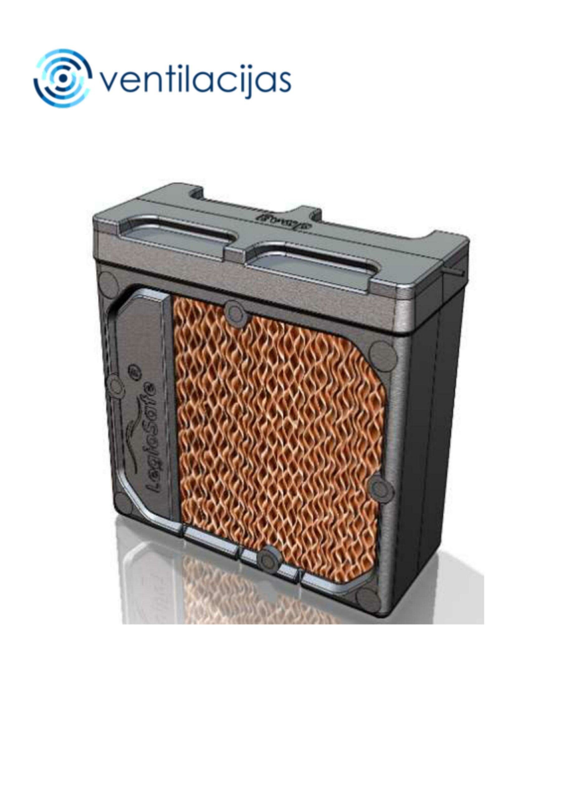 Evap kanāla gaisa mitrinātājs - Image 4