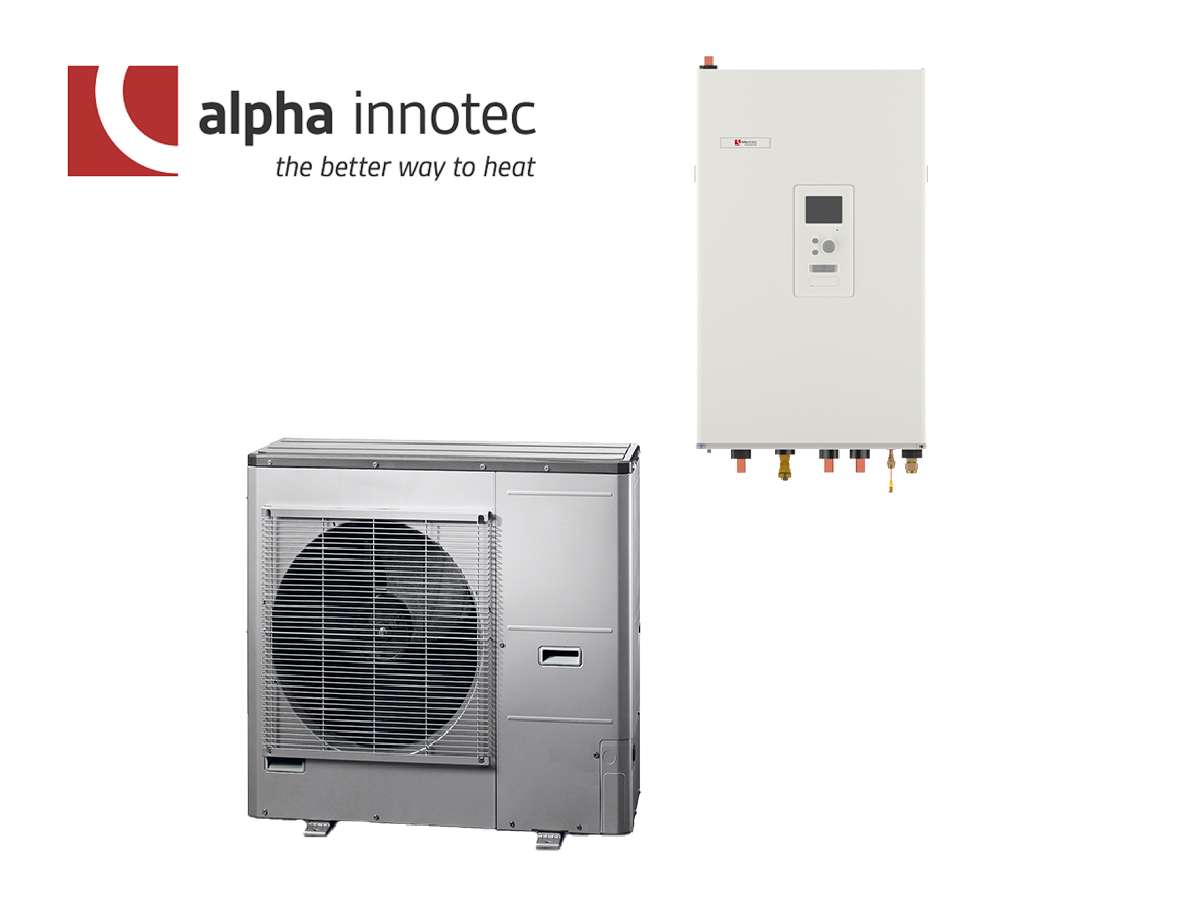 Gaiss-ūdens Alpha Innotec 12kW L12 Split-HM 12, bez boilera