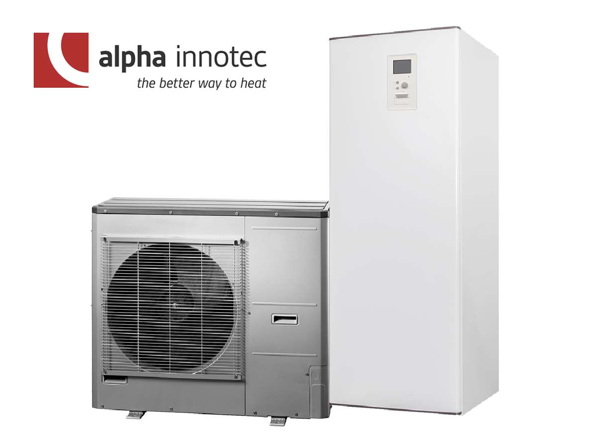Gaiss-ūdens Alpha Innotec 12kW L12 Split-HT 12, ar 180l boileru
