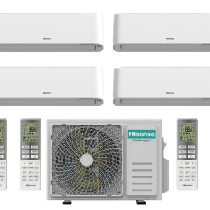 Siltumsūknis Hisense Energy Pro Plus Multisplit QG25XV0E-4AMW81U4RJC 4x35m²