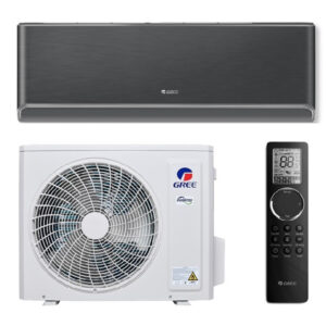 Kondicionieris Gree Airy Black 3.5kW GWH12AVCXD-K6DNA1A/I/ GWH12AVCXD-K6DNA1A/O 3,5 kW