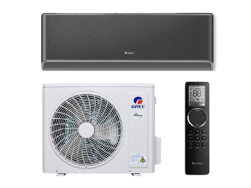 Kondicionieris Gree Airy Black GWH18AVDXE-K6DNA1A/I/ GWH18AVDXE-K6DNA1A/O 5,3 kW
