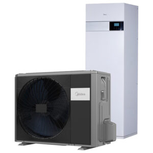 Siltumsūknis Midea 10kW M-Thermal MHA-V10W/D2N8-B2 + HBT-A100/190CDS90GN8-B2 190L