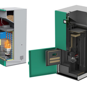 Granulu katls Mareli Systems ECOSTAR AUTO 30 kW 125L
