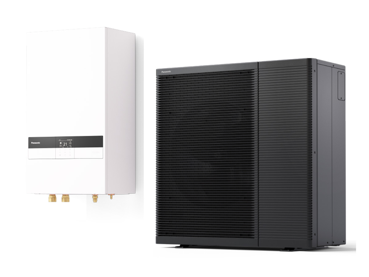 Siltumsūknis PANASONIC 5kW BI-BLOC L KIT-WC05L3E5, WH-WDG05LE5