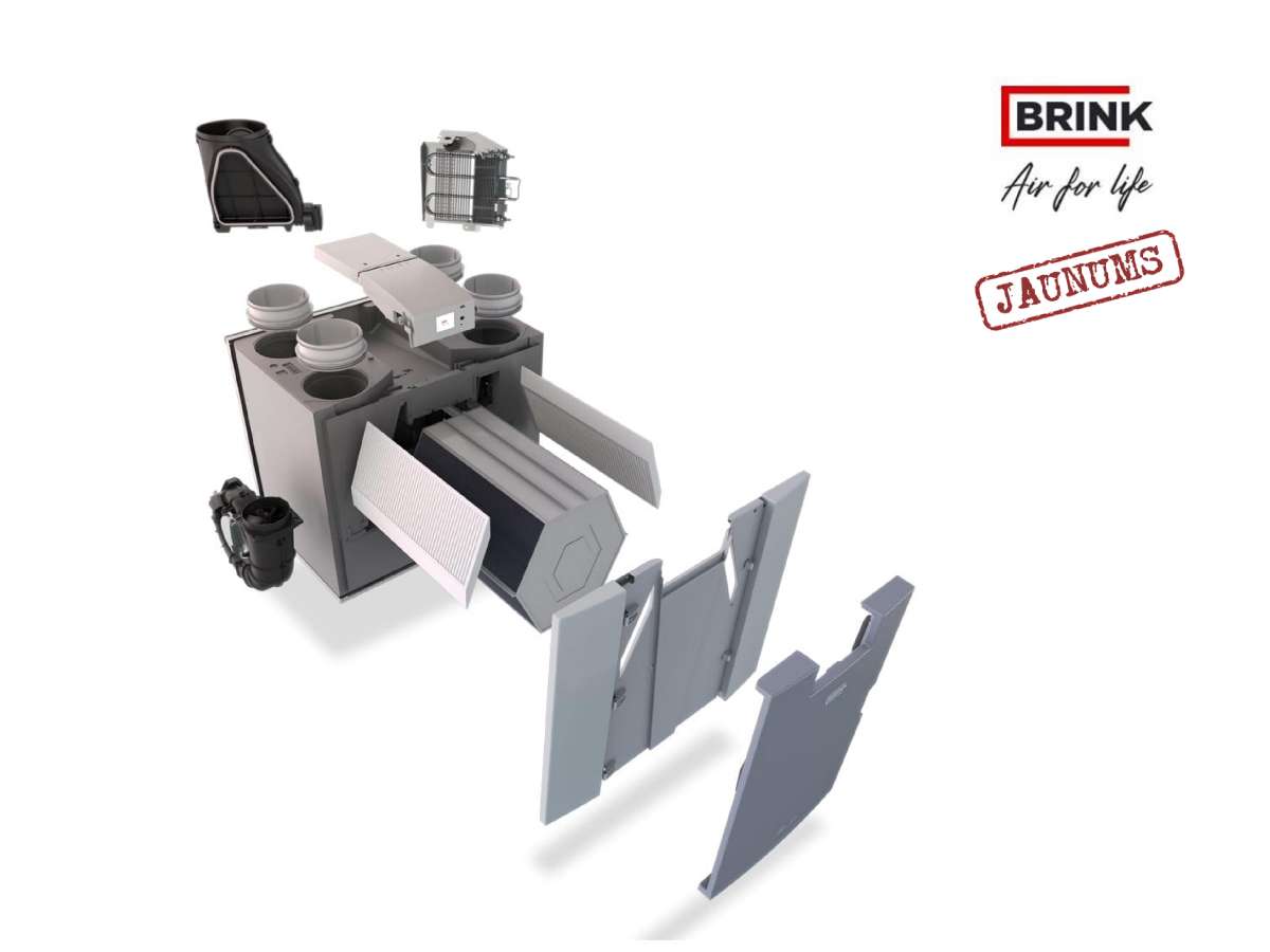 Rekuperators Brink Flair 450 m³/h - Image 2