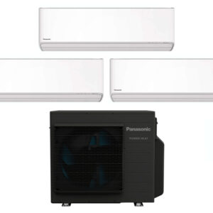Siltumsūknis Panasonic Multisplit x3 Power Heat 2,5kW NZ Etherea CS-NZ25YKE-1 / CU-2Z50ABEC