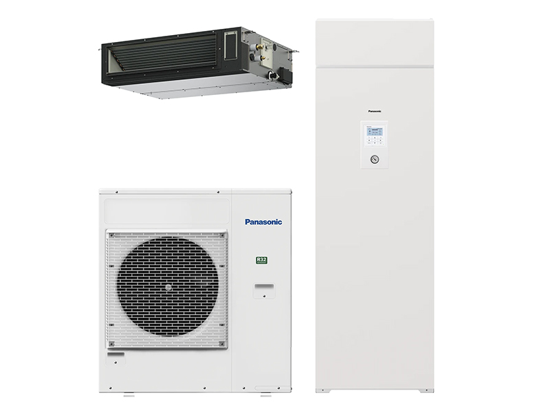Siltumsūknis Panasonic 8kW EcoFlex WH-ADF0309J3E5CM + CU-2WZ71YBE5